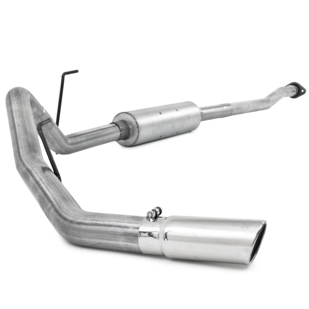 MBRP cat-back exhaust system fits 2011-2014 Ford F-150 single side exit aluminized steel S5236AL 3 inch inlet/outlet