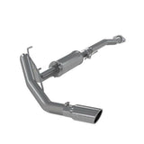 MBRP cat-back exhaust system fits 2011-2014 Ford F-150 single side exit aluminized steel S5236AL 3 inch inlet/outlet