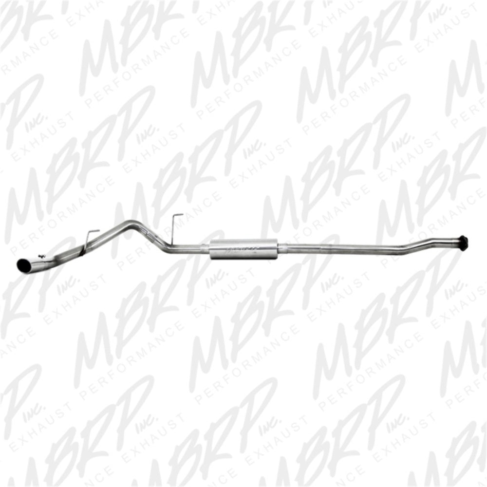 MBRP cat-back exhaust system fits 2011-2014 Ford F-150 single side exit Armor Plus Series T409 stainless steel S5236409 3 inch inlet/outlet