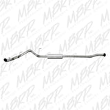 MBRP cat-back exhaust system fits 2011-2014 Ford F-150 single side exit Armor Plus Series T409 stainless steel S5236409 3 inch inlet/outlet