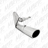 MBRP cat-back exhaust system fits 2011-2014 Ford F-150 single side exit aluminized steel S5248AL 4 inch inlet/outlet