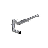 MBRP cat-back exhaust system fits 2011-2014 Ford F-150 single side exit aluminized steel S5248P 4 inch inlet/outlet