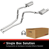 t Fits 2011-2014 Ford Mustang 3.7L Direct-Fit Replacement Exhaust System 106-0847 Brexhaust