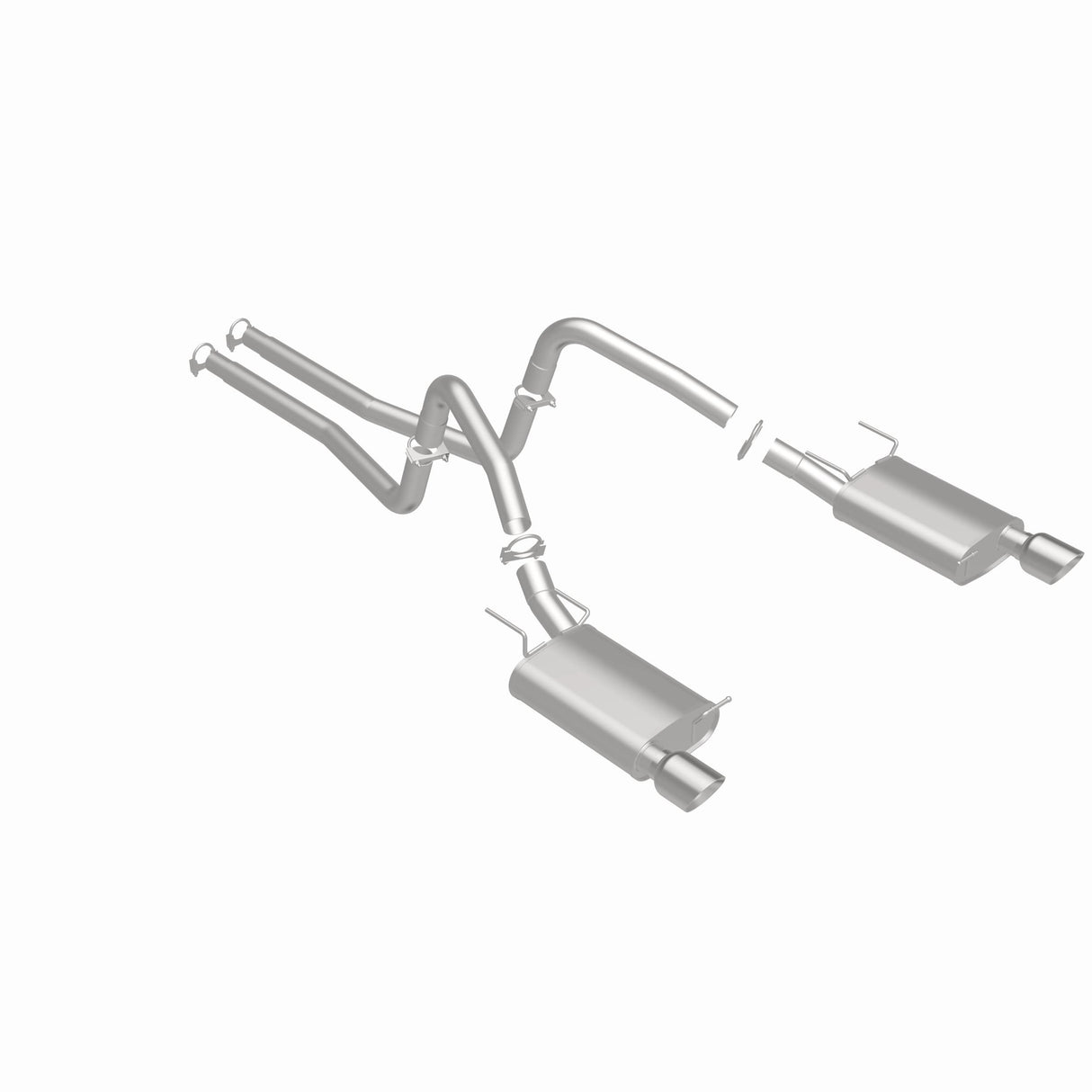 t Fits 2011-2014 Ford Mustang 3.7L Direct-Fit Replacement Exhaust System 106-0847 Brexhaust