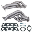 Fits 2011-2014 Mustang GT 1-3/4 Tuned Length Exhaust Headers-Titanium-1632 ceramic coated polished