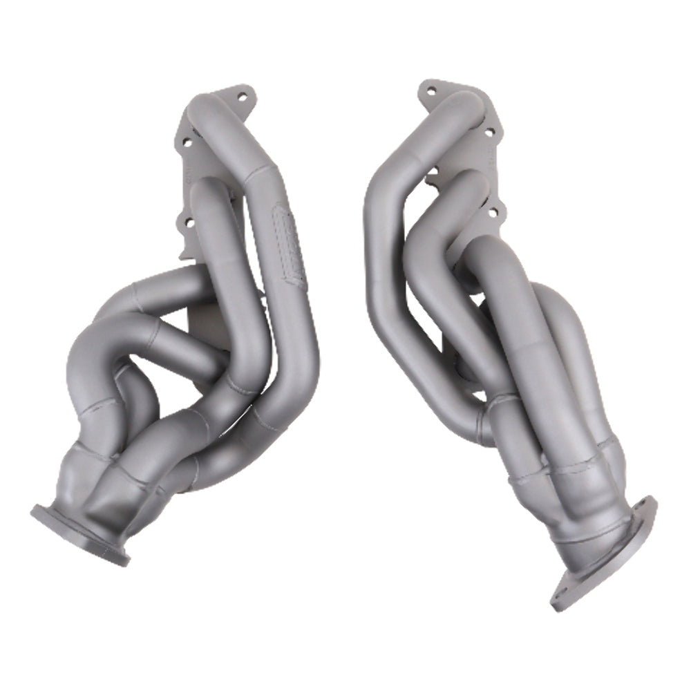 Fits 2011-2014 Mustang GT 1-3/4 Tuned Length Exhaust Headers-Titanium-1632 ceramic coated polished