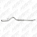 MBRP cat-back exhaust system fits 2011-2016 Ford F-250 single side exit aluminized steel S5246AL 4 inch inlet/outlet