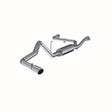 MBRP cat-back exhaust system fits 2011-2019 Nissan Frontier single side exit aluminized steel S5406AL 3 inch inlet/outlet