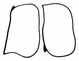 Fits 2011-2021 WK Grand Cherokee; Door Weatherstrip Set -55399212K-CRN