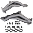 Fits 2011-2024 Dodge Challenger Charger 6.4L 1-7/8 Shorty Exhaust Headers-4019 ceramic coated polished