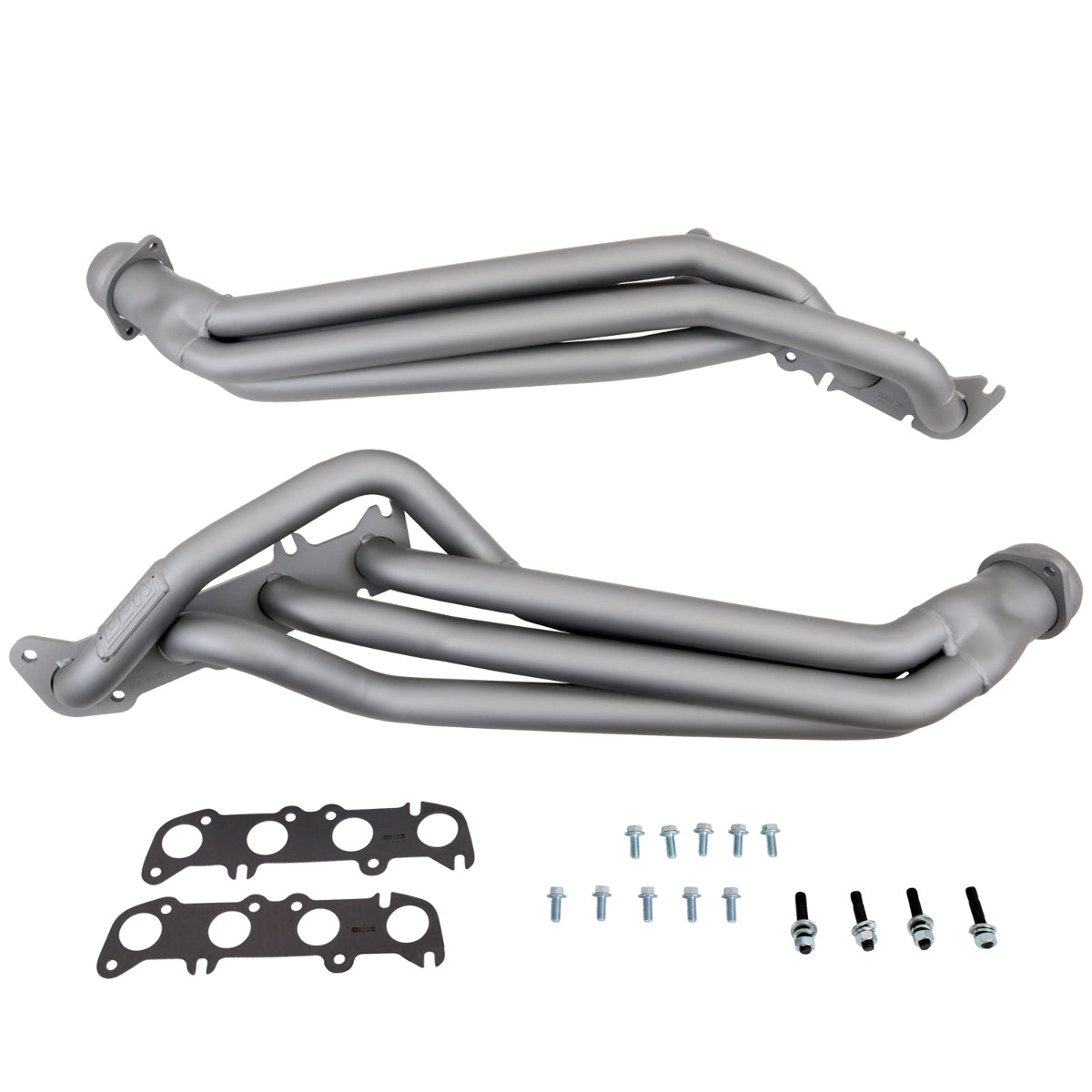 Fits 2011-23 Mustang 5.0 1-3/4 Long Tube Exhaust Headers (Titanium Ceramic)-1633 for 2011-2023 Ford Mustang chrome