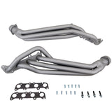 Fits 2011-23 Mustang 5.0 1-3/4 Long Tube Exhaust Headers (Titanium Ceramic)-1633 for 2011-2023 Ford Mustang chrome
