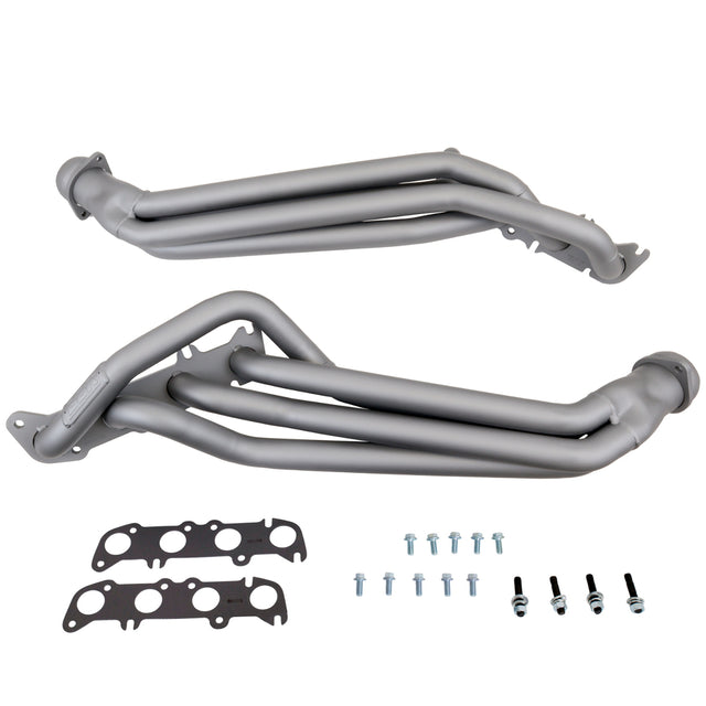 Fits 2011-23 Mustang 5.0 1-3/4 Long Tube Exhaust Headers (Titanium Ceramic)-1633 for 2011-2023 Ford Mustang chrome