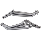 Fits 2011-23 Mustang 5.0 1-3/4 Long Tube Exhaust Headers (Titanium Ceramic)-1633 for 2011-2023 Ford Mustang chrome