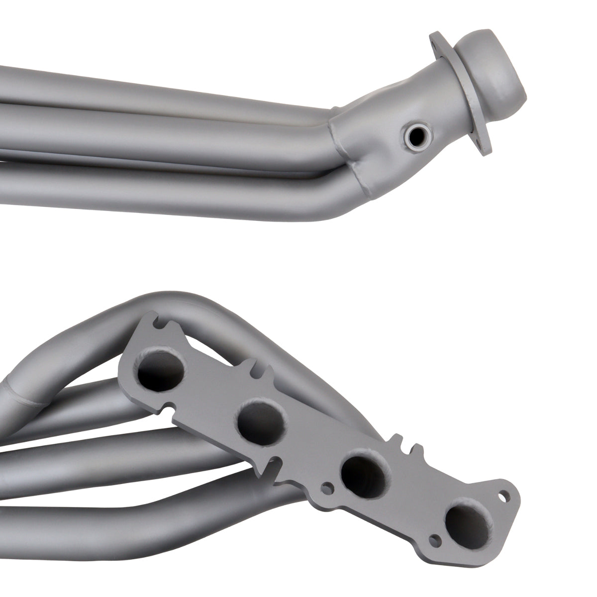 Fits 2011-23 Mustang 5.0 1-3/4 Long Tube Exhaust Headers (Titanium Ceramic)-1633 for 2011-2023 Ford Mustang chrome