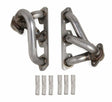 Hooker Fits 2011 Jeep Wrangler; BlackHeart Shorty Headers - 70305401-RHKR for 2007-2011 Jeep black stainless steel shorty
