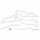 Intermediate Brake Line Kit for 2009-2014 Ford F-150 short bed long bed stainless steel