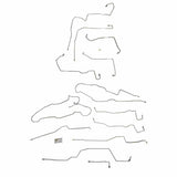 Complete Brake Line Kit for 2012-2013 Ford F-150, w/Super Cab/Std Bed ABS stainless steel