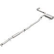 Fits 2012-2017 Jeep Direct-Fit Replacement Exhaust System 106-0811 aluminized steel