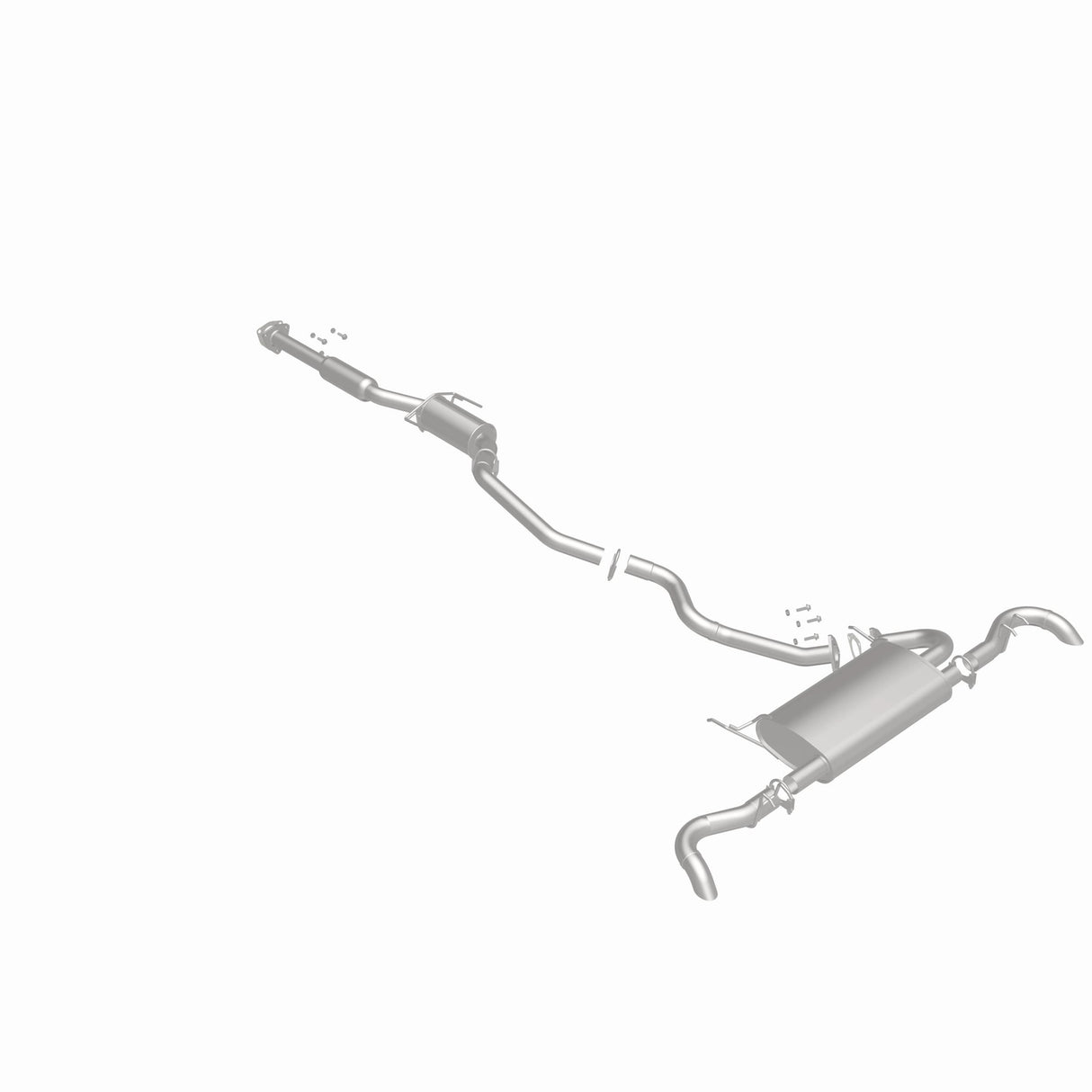 Fits 2013-2017 Acura RDX 3.5L Direct-Fit Replacement Exhaust System 106-0812 aluminized steel