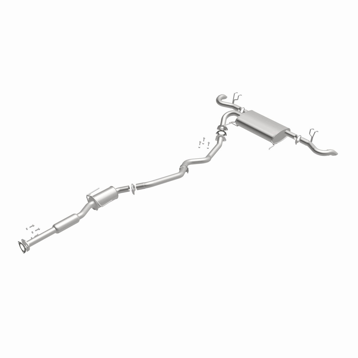 Fits 2013-2017 Acura RDX 3.5L Direct-Fit Replacement Exhaust System 106-0812 aluminized steel