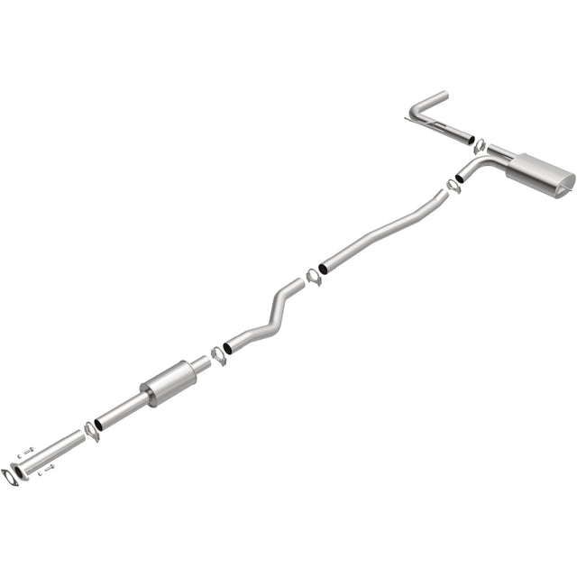 Fits 2013-2017 Ford Fusion 2.5L Direct-Fit Replacement Exhaust System 106-0783 aluminized steel