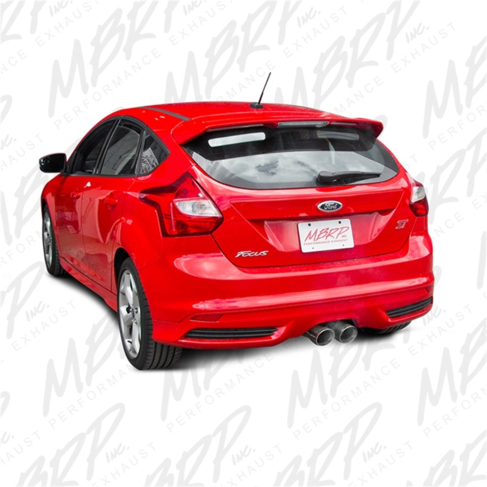 t Fits 2013-2018 Ford Focus 3in. Cat Back; Dual Center Outlet; AL - S4200AL MBRP Exhaust