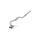 MBRP cat-back exhaust system fits 2013-2018 Ford aluminized steel S4201AL 3 inch inlet/outlet