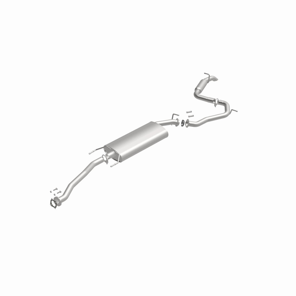 Fits 2013-2018 Toyota RAV4 2.5L Direct-Fit Replacement Exhaust System 106-0753 aluminized steel