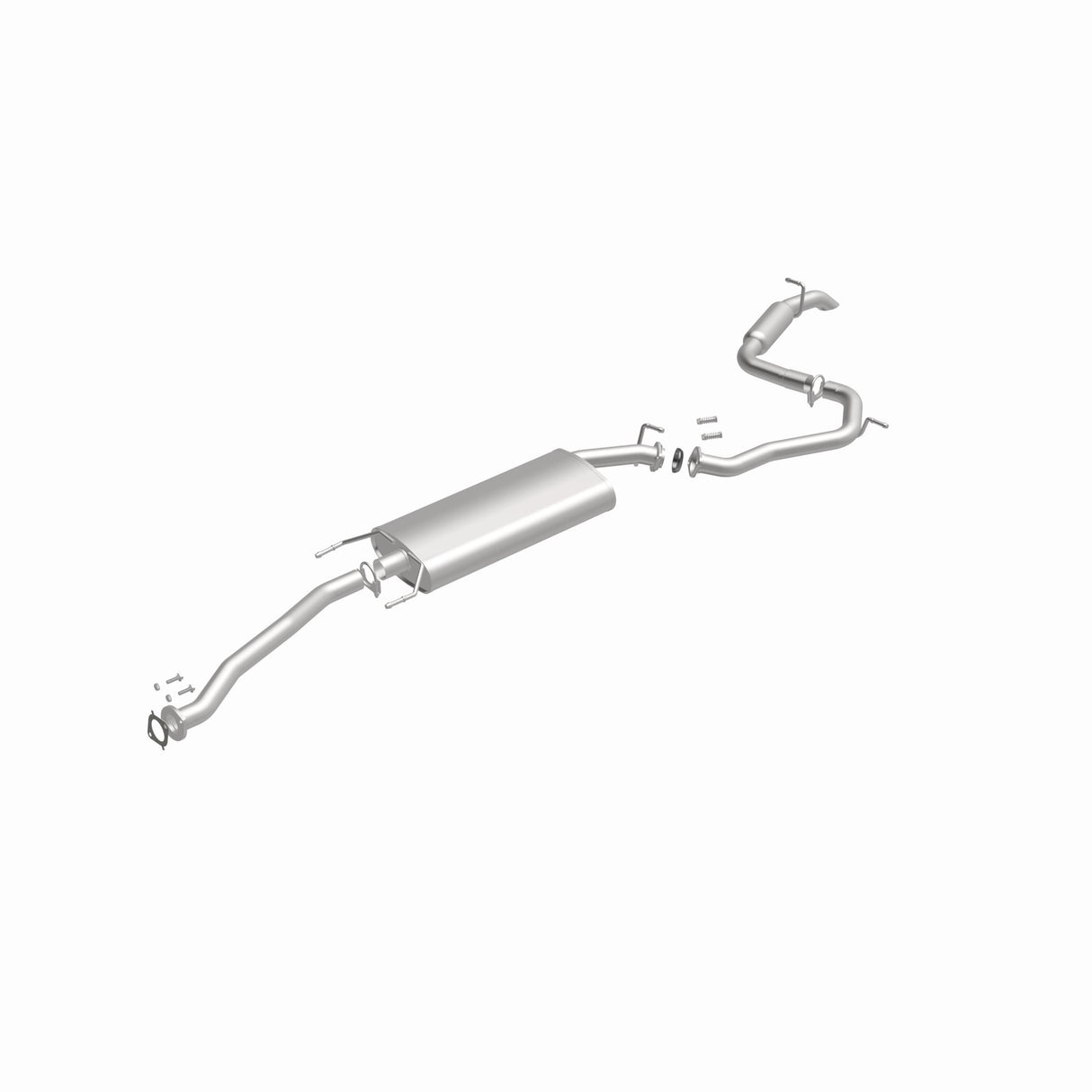 Fits 2013-2018 Toyota RAV4 2.5L Direct-Fit Replacement Exhaust System 106-0753 aluminized steel