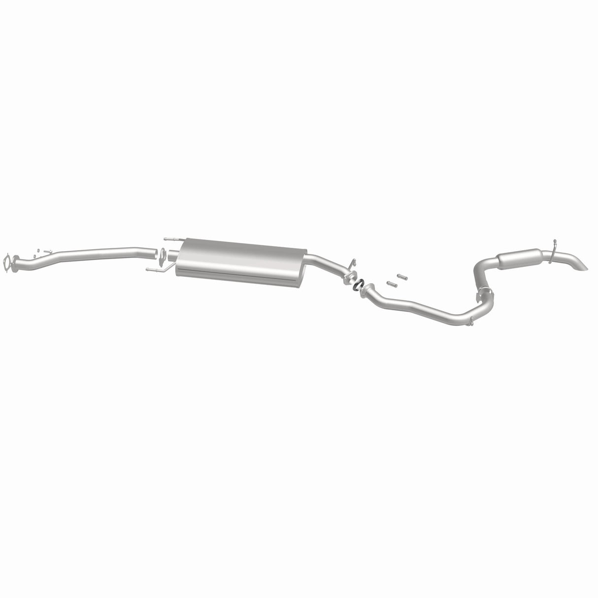 Fits 2013-2018 Toyota RAV4 2.5L Direct-Fit Replacement Exhaust System 106-0753 aluminized steel