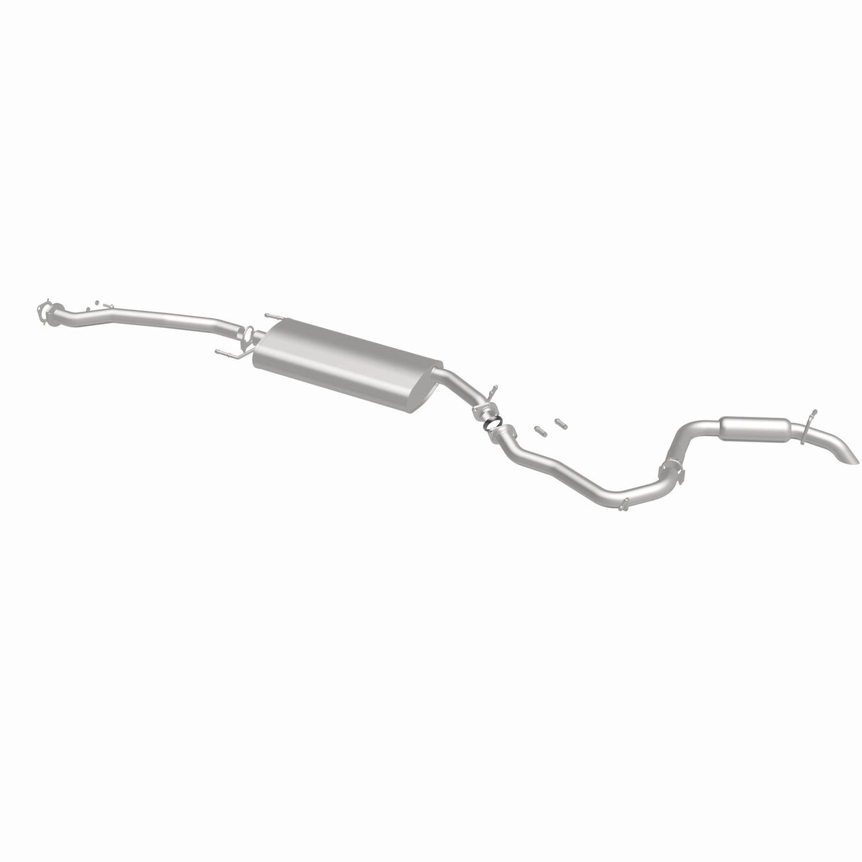 Fits 2013-2018 Toyota RAV4 2.5L Direct-Fit Replacement Exhaust System 106-0753 aluminized steel