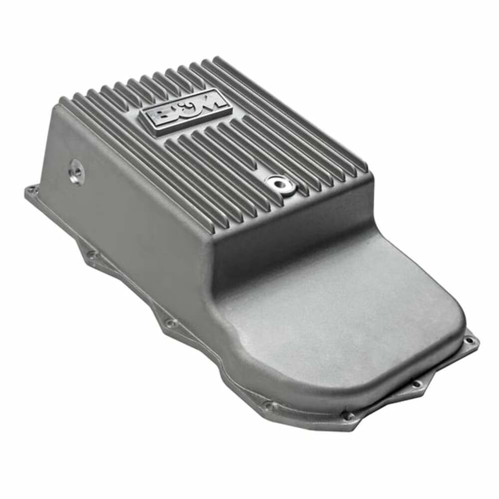 Fits 2013-2023 Ram 1500 Trucks Hi-Tek Deep Transmission Pan - Aluminum black
