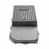 Fits 2013-2023 Ram 1500 Trucks Hi-Tek Deep Transmission Pan - Aluminum black