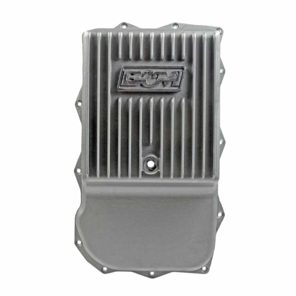 Fits 2013-2023 Ram 1500 Trucks Hi-Tek Deep Transmission Pan - Aluminum black