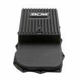 Fits 2013-2023 Ram 1500 Trucks Hi-Tek Deep Transmission Pan - Black aluminum black anodized