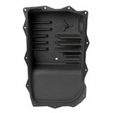 Fits 2013-2023 Ram 1500 Trucks Hi-Tek Deep Transmission Pan - Black aluminum black anodized