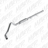 MBRP cat-back exhaust system fits 2014-2018 Chevy Silverado 1500 single side exit aluminized steel S5086AL