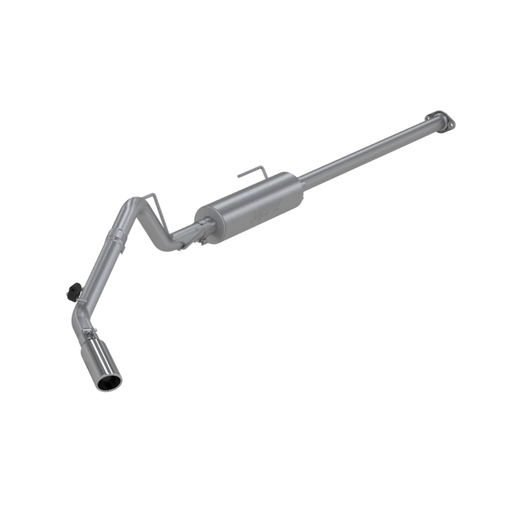 t Fits 2014-2015 Toyota Tacoma 2 1/2in. Cat Back; Single Exit; T409 - S5326409 MBRP Exhaust