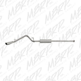 t Fits 2014-2015 Toyota Tacoma 2 1/2in. Cat Back; Single Exit; T409 - S5326409 MBRP Exhaust