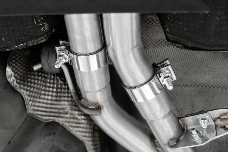 MBRP performance muffler fits 2014-2016 Audi Armor Pro Series T304 stainless steel S4611304 2.25 inch inlet/outlet