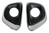 Fits 2014-2017 MK Compass fog light assembly Bezel Set -68213204K-CRN black