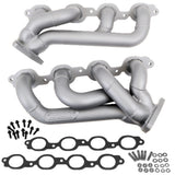 Fits 2014-2018 Chevrolet GM Truck 5.3L 6.2L 1-3/4 Shorty Exhaust Headers-4047 for 2014-2018 Chevy Silverado ceramic coated polished