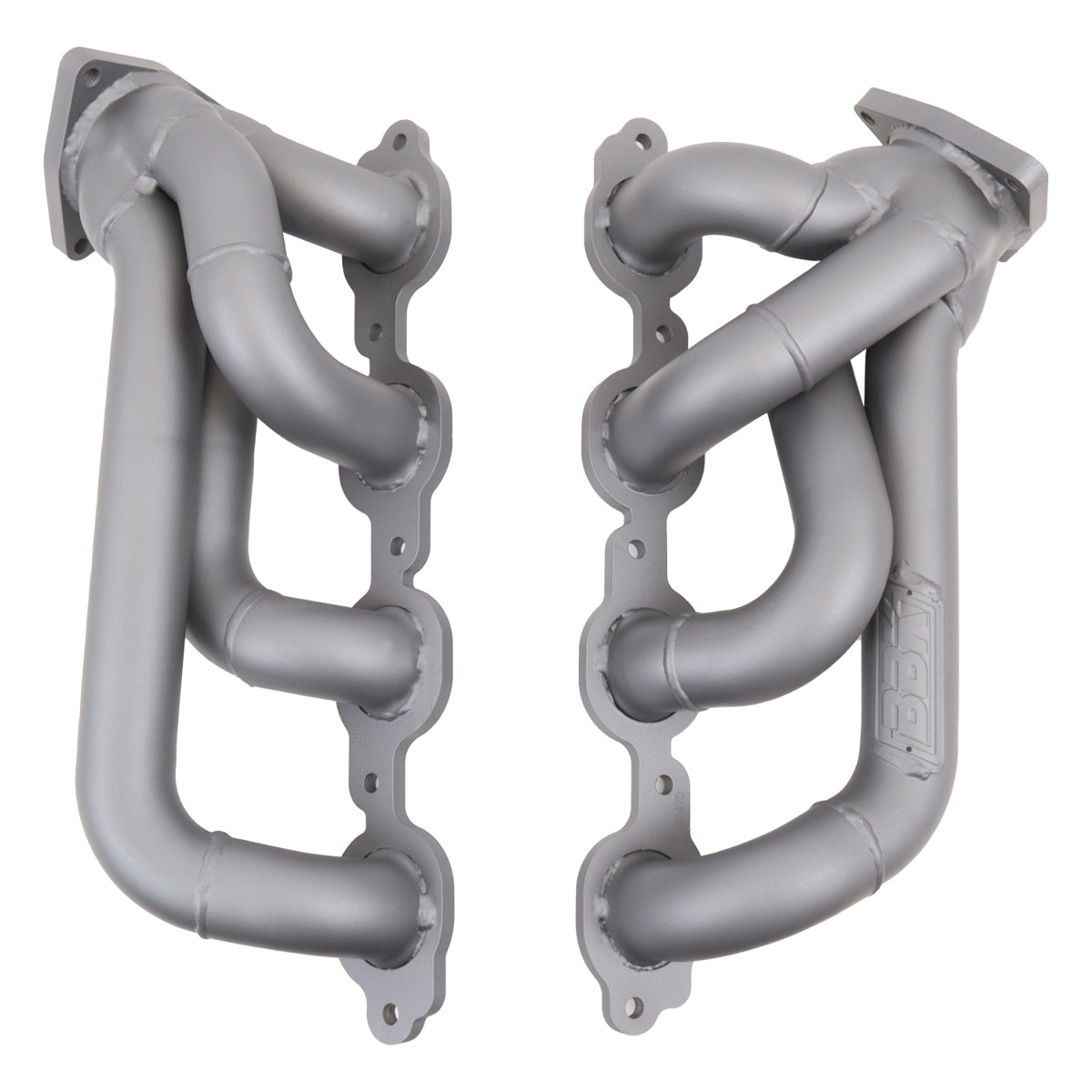 Fits 2014-2018 Chevrolet GM Truck 5.3L 6.2L 1-3/4 Shorty Exhaust Headers-4047 for 2014-2018 Chevy Silverado ceramic coated polished