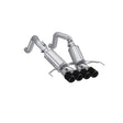t Fits 2014-2019 Corvette 3" Dual Muffler Axle Back w/Quad 4" Carbon Tips-S70303CF MBRP Exhaust