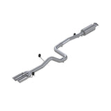 MBRP cat-back exhaust system fits 2014-2019 Ford aluminized steel S4202AL 3 inch inlet/outlet