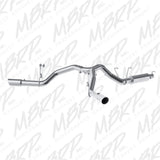 MBRP cat-back exhaust system fits 2014-2024 Ram 2500 aluminized steel S5151AL 4 inch inlet/outlet