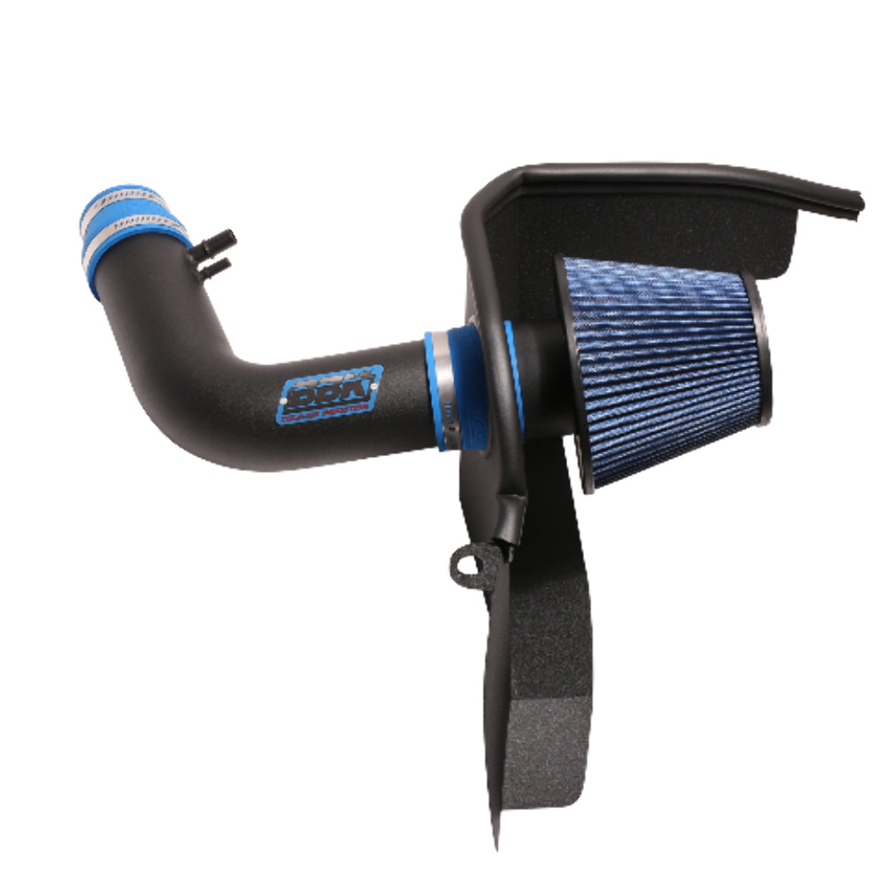 t Fits 2015-17 Mustang V6 3.7L Cold Air Induction System (Blackout Finish)-18465 BBK Performance