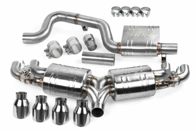 Fits 2015-17 S3 Audi Catback Exhaust System-S3 Sportback(8V)/T-Roc stainless steel polished