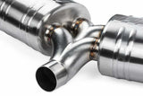 Fits 2015-17 S3 Audi Catback Exhaust System-S3 Sportback(8V)/T-Roc stainless steel polished